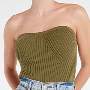 Express Tube top sweater NWOT